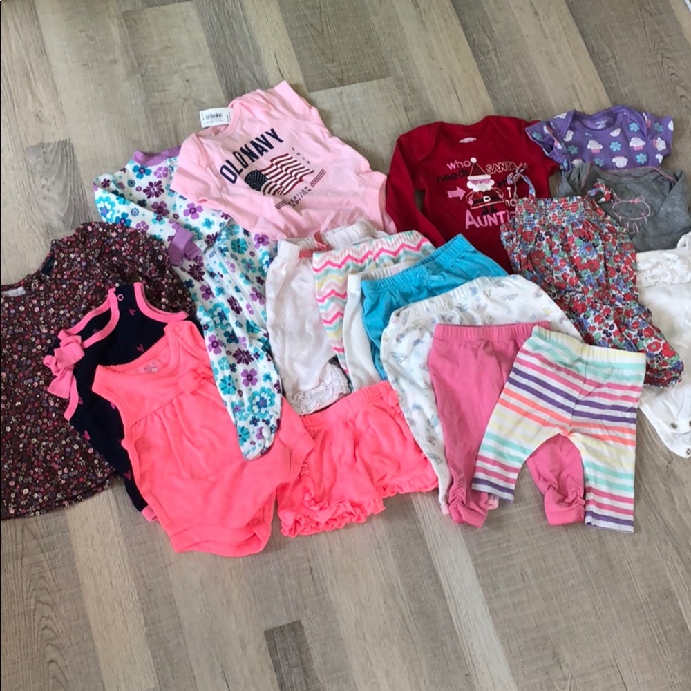 Baby girl 0-3 mo bundle
